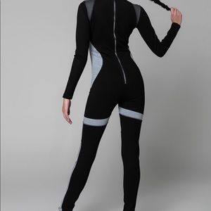 AKIRA Color block jumpsuit